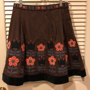 Anthropologie Lithe Skirt- Size 6